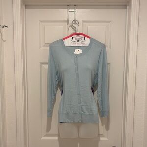 Halogen Sky Blue Cardigan